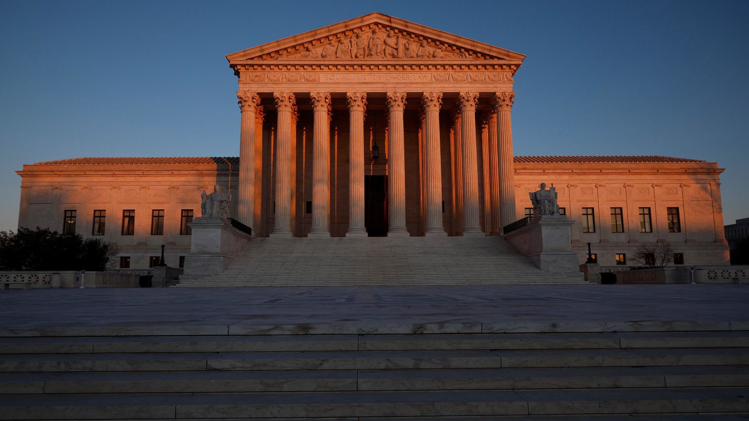 The US Supreme Court building on January 26, 2022, in Washington. 