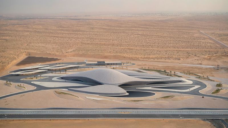 Futuristic building designed by late Zaha Hadid uses Tesla battery ...