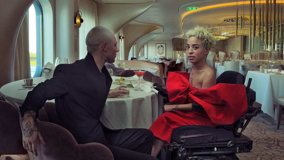 <strong>'Diversity focused':</strong> Disability advocate and model Jillian Mercado and model and activist Jacobi Jacobs also feature in the collection of photographs.