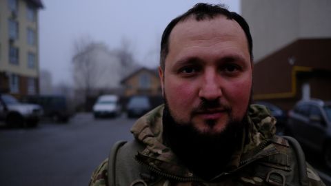 Drone operator Oleksandr Radzikhovskiy quit his job in England to help fight the Russian invasion.