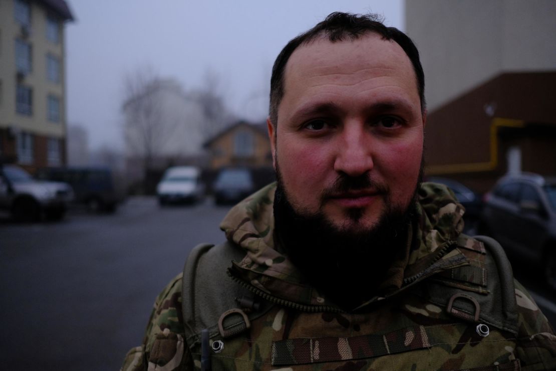 Drone operator Oleksandr Radzikhovskiy left his job in England to help fight the Russian invasion.