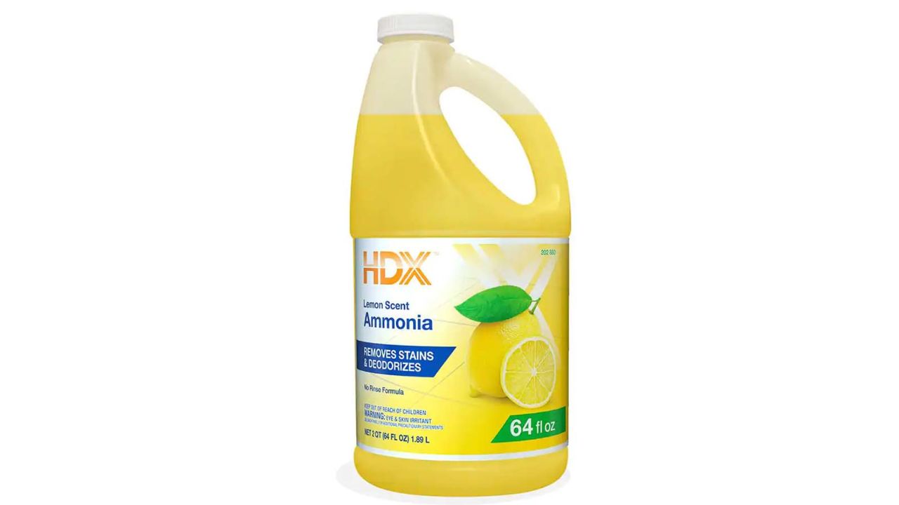 Home Depot HDX Lemon Ammonia