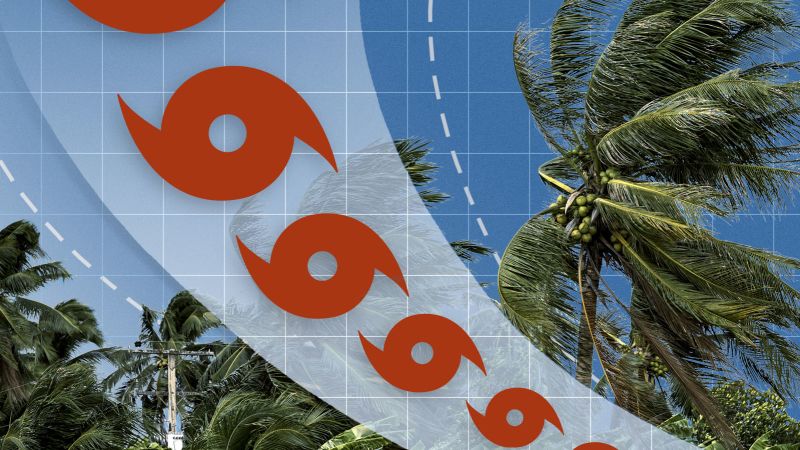Бързи факти за сезона на ураганите в Атлантическия океан 2023