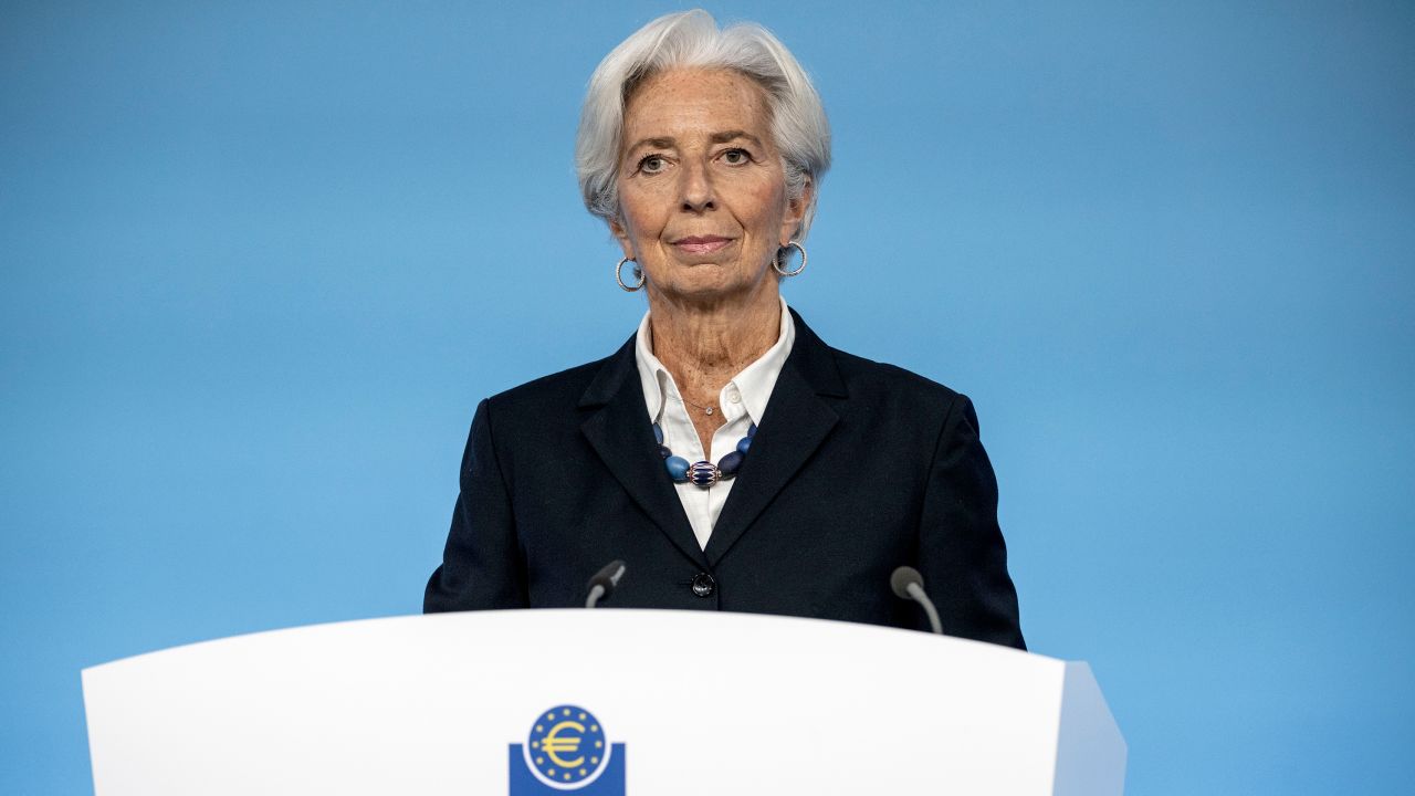 ECB President Christine Lagarde is grappling with an unpleasant mix of risks to the region's economy.