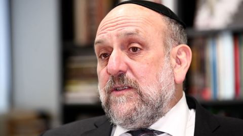 Rabbi Michael Schudrich said the memory of the Holocaust spurred Jews to help Ukrainians.