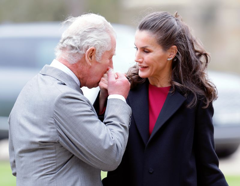 When crowns collide Spanish royals visit the Windsors