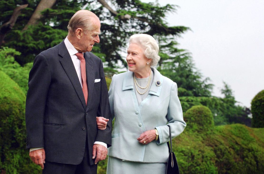 File photo of the Queen and Prince Philip from November 18, 2007