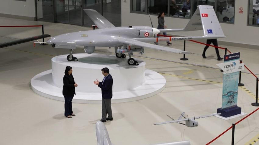 BAYRAKTAR drone overhead karadsheh
