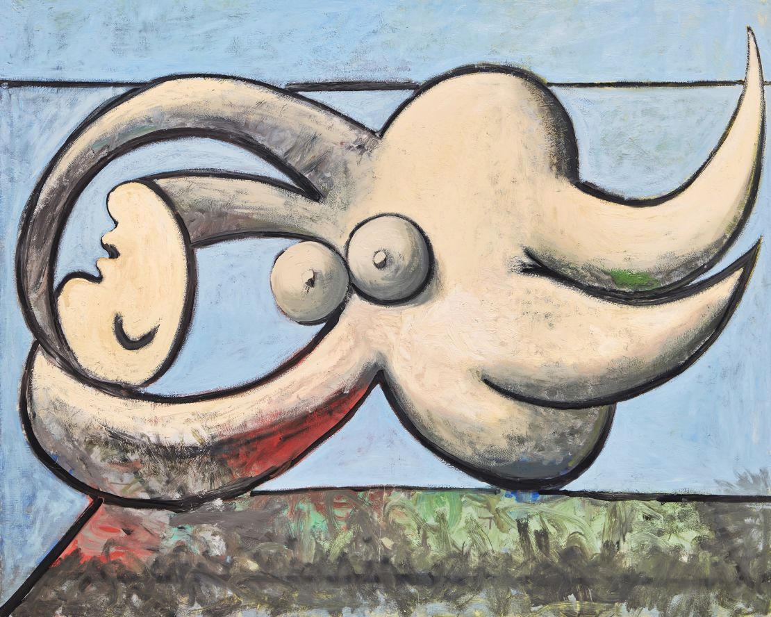 "Femme nue couchée," by Pablo Picasso