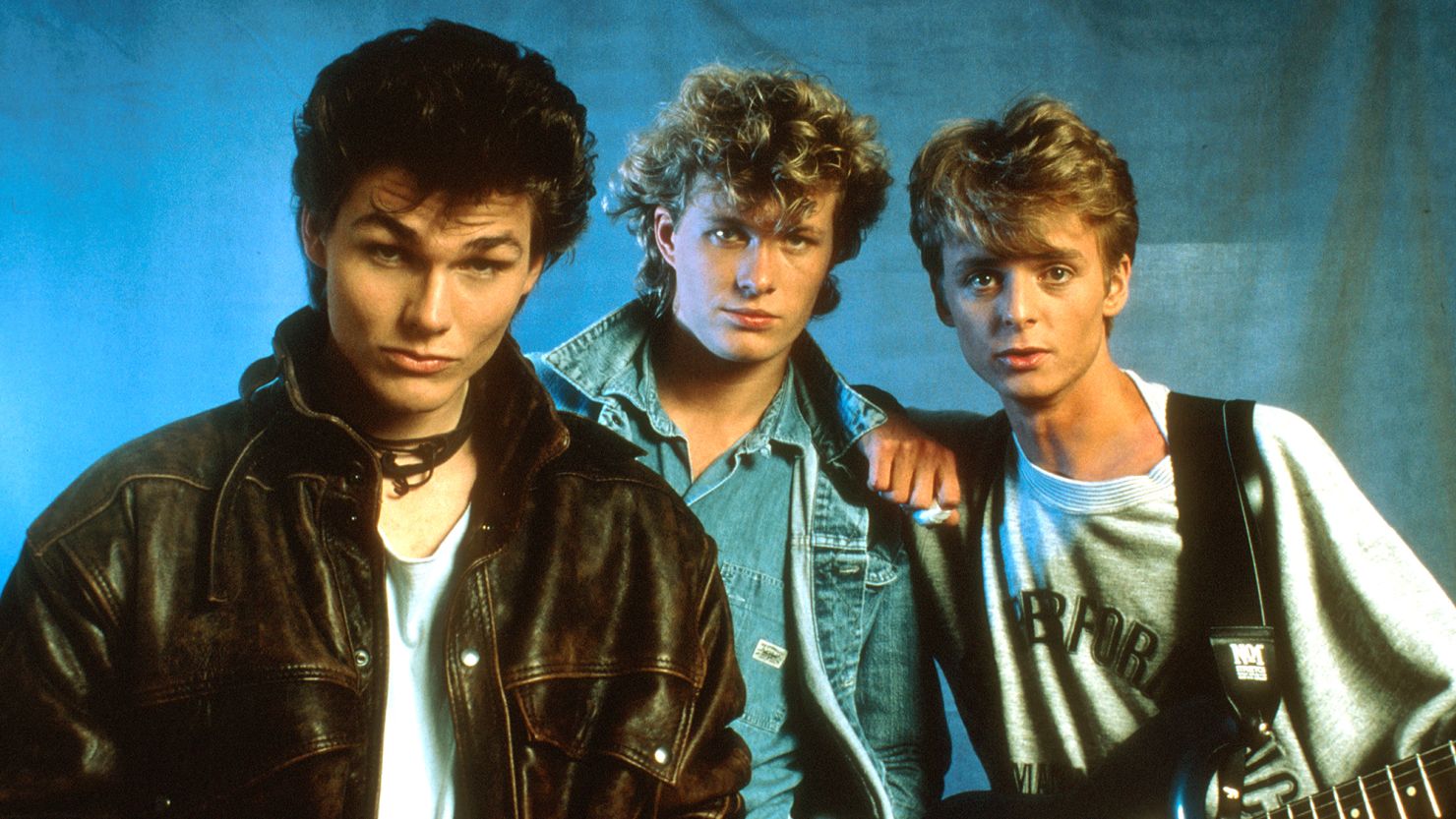 A-ha, the Norwegian synth-pop band, formed in Oslo in 1982.