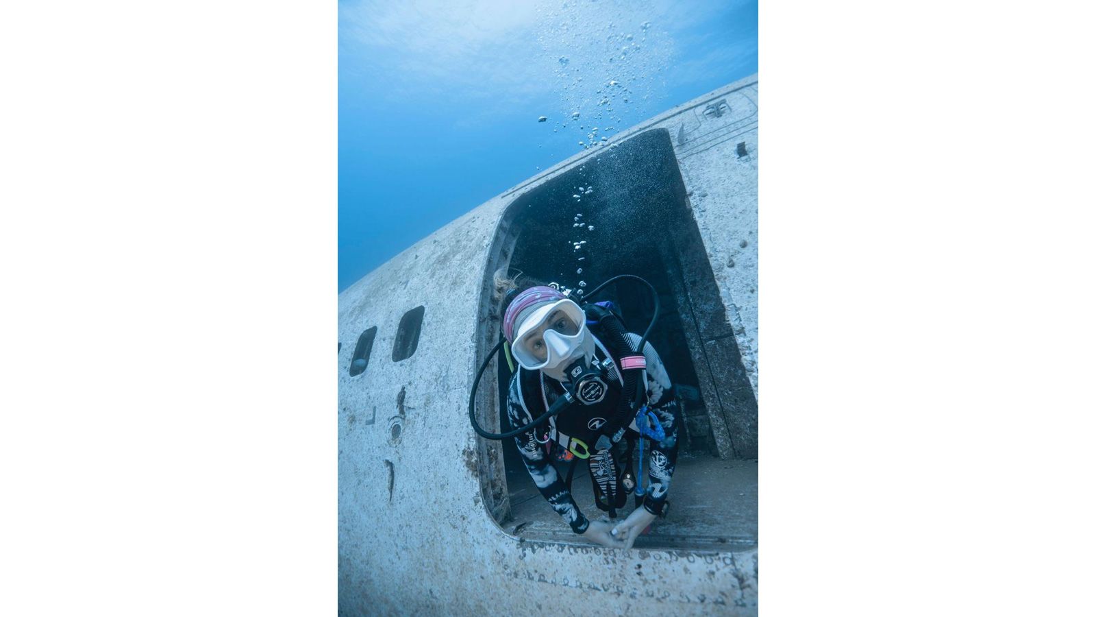 <strong>Travel resumes: </strong>While Richard's nomadic life came to an abrupt stop due to the pandemic, she found places to dive along the coast of England and continued to build her online community.  