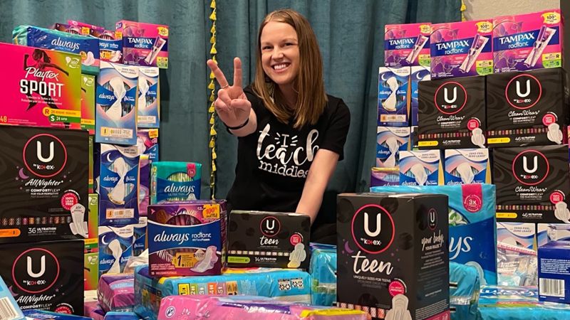 This Texas instructor is supporting make her students’ menstrual cycles a minimal simpler