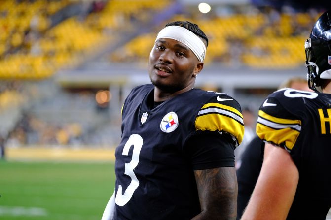 Pittsburgh Steelers quarterback <a target="_blank">Dwayne Haskins</a> was struck and killed by a dump truck on April 9 while trying to cross a highway on foot in South Florida, police said. Haskins, 24, had played for Ohio State and was a Heisman Trophy finalist.