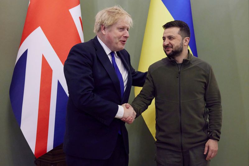 Boris Johnson Ukrainian Prime Minister