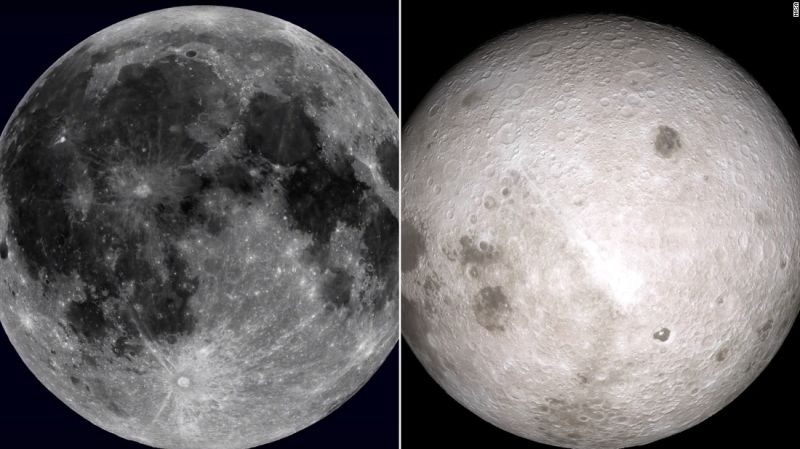 달의 뒷면과 뒷면은 놀랍게도 다릅니다.  미스터리를 밝히는 새로운 연구