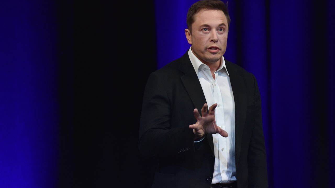 Billionaire entrepreneur and founder of SpaceX Elon Musk speaks at the 68th International Astronautical Congress 2017 in Adelaide on September 29, 2017. - Musk said his company SpaceX has begun serious work on the BFR Rocket as he plans an Interplanetary Transport System. (Photo by PETER PARKS / AFP)        (Photo credit should read PETER PARKS/AFP via Getty Images)