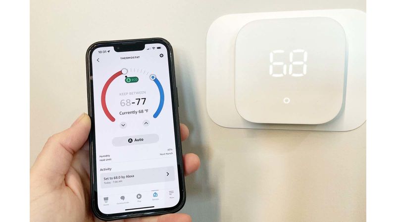 Alexa cheap and thermostat