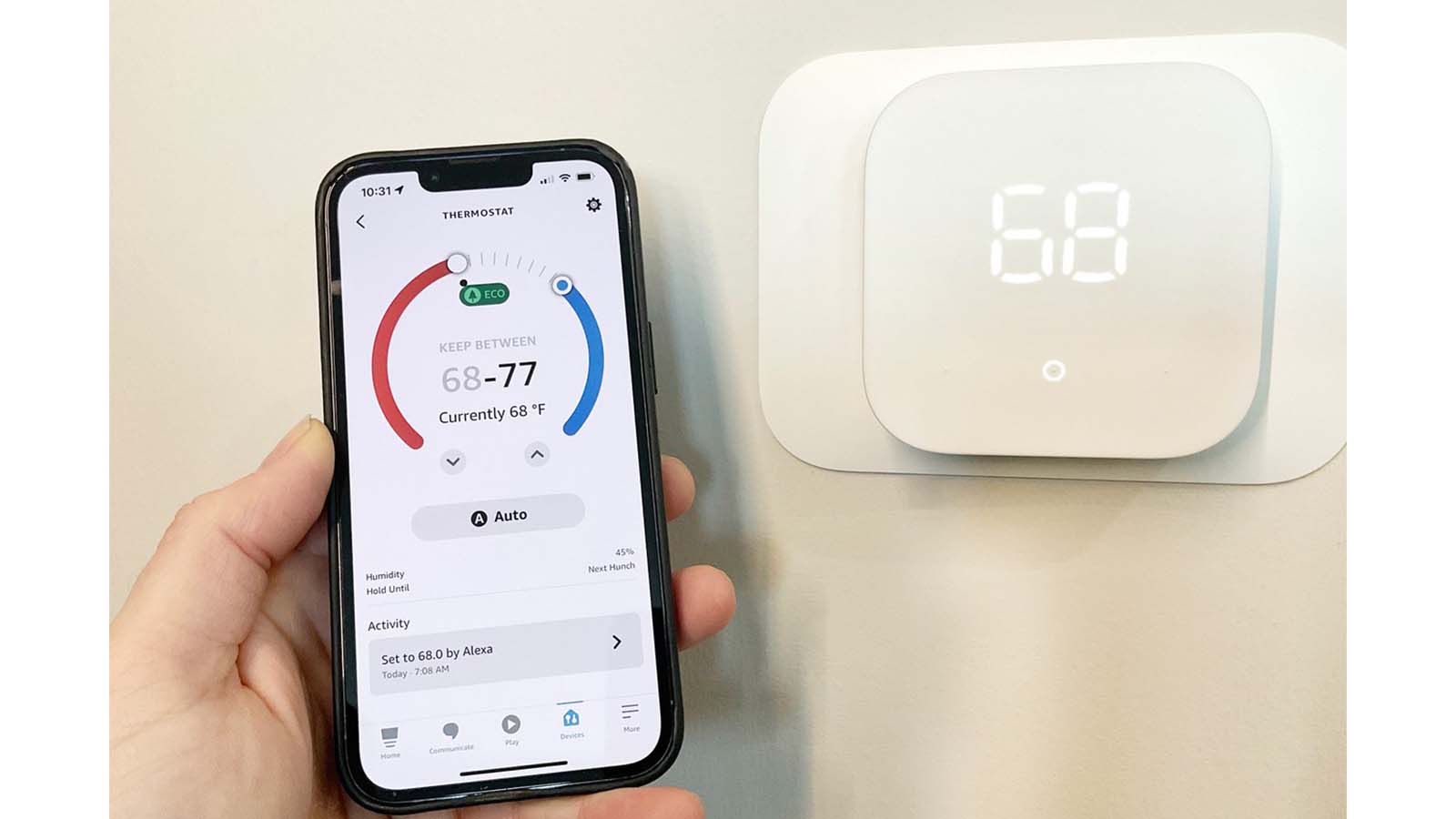 Smart Thermostats that work with Alexa in Works with Alexa 