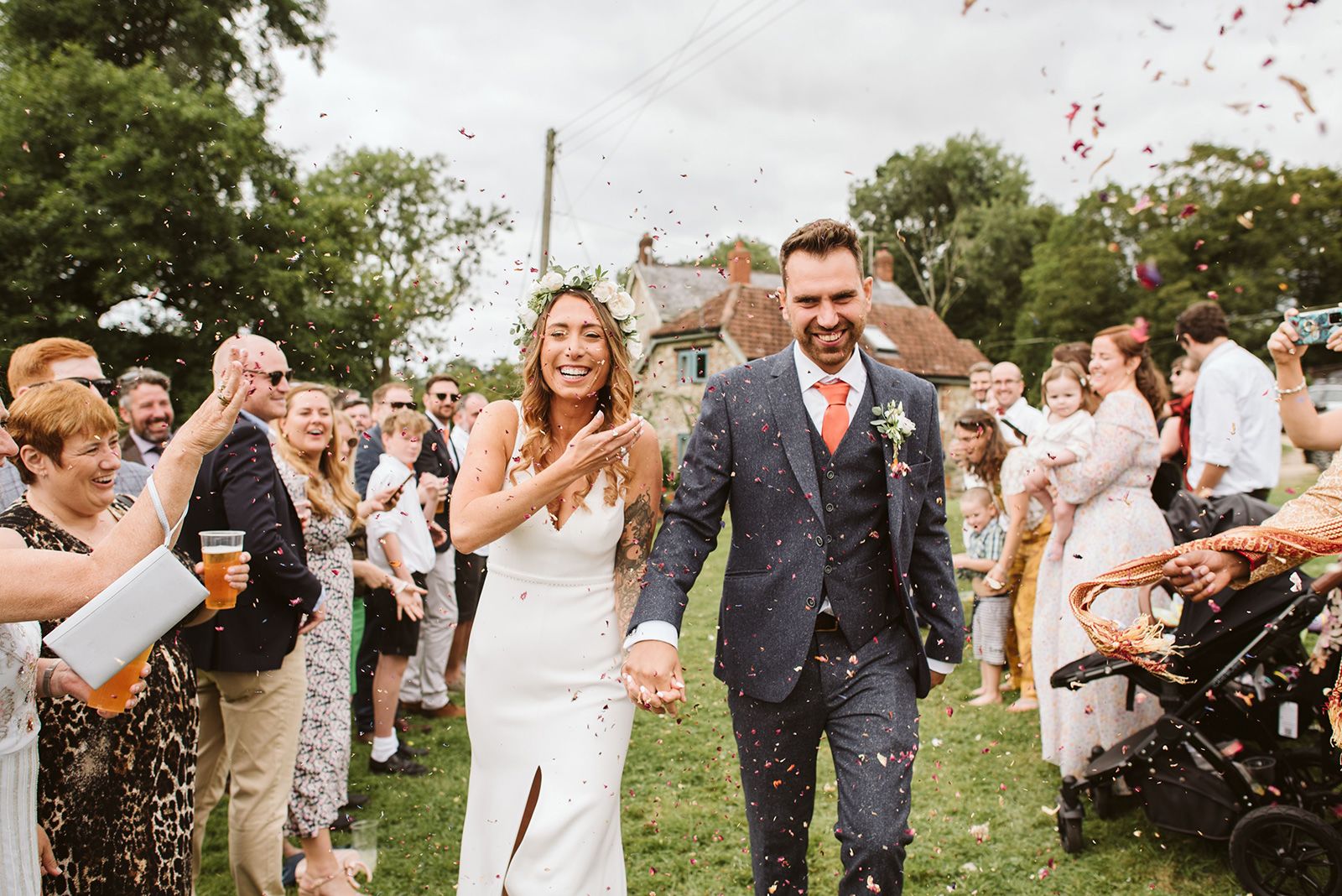 <strong>Opposites attract: </strong>Divemaster Sarah Richard always imagined she'd marry a fellow scuba diver -- or at least someone with a similarly nomadic lifestyle. But a chance encounter led her to a passionate asparagus farmer from southwestern England who would later become her husband. 