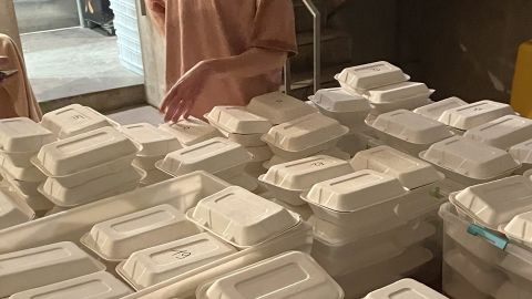 T.C. Pizza has been preparing hundreds of boxed meals to donate to people in need.
