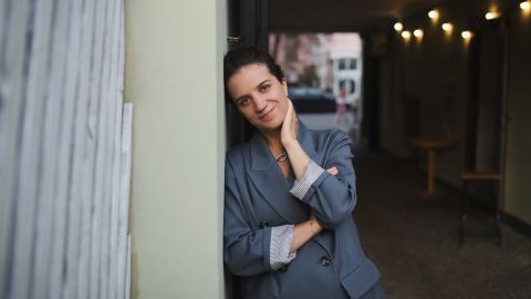 Alina Kachorovska, co-owner and CEO of Ukrainian shoe brand Kachorovska, in an undated photo.