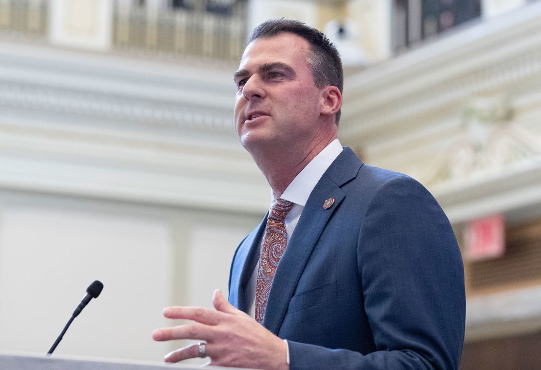 Oklahoma Republican Gov. Kevin Stitt