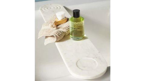 Anthropologie Mercedes Marble Bath Caddy