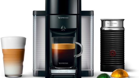 Nespresso Vertuo Coffee and Espresso Maker With Aeroccino Milk Frother