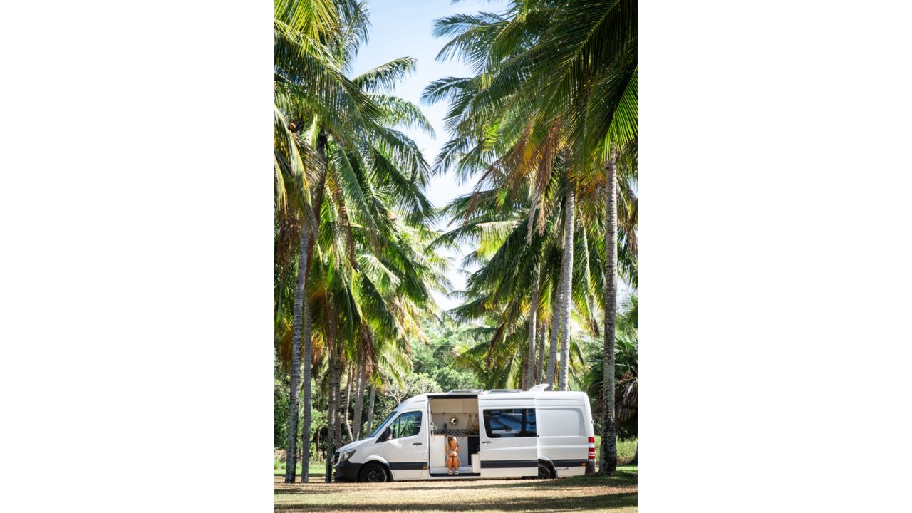 <strong>On the road: </strong>"Just do it, stop waiting," Falconer tells other travelers who are keen to give van life a try. "There is no 'perfect' time. And stop overthinking it. We knew absolutely nothing and learned everything as we went."