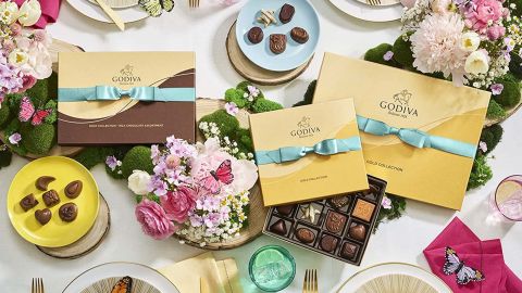Godiva Chocolatier Chocolate Gold 36-Piece Gift Box