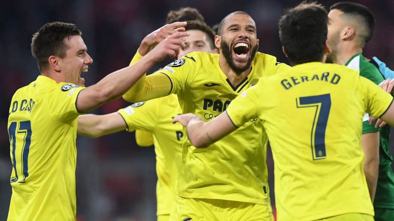 Villarreal beat Bayern Munich 2-1 on aggregate to reach the Champions League semifinals.