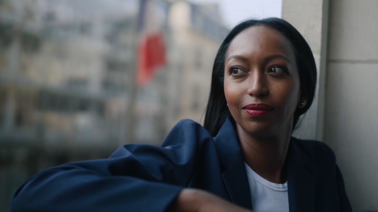 Mariane Ibrahim on the show "Nomad."