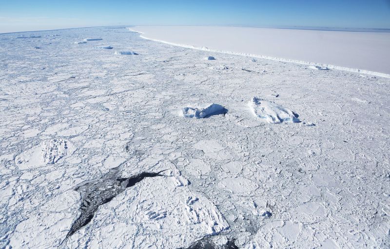 Antarctic Ice Shelf Larsen C Is At Risk Of Collapse Due To Atmospheric ...