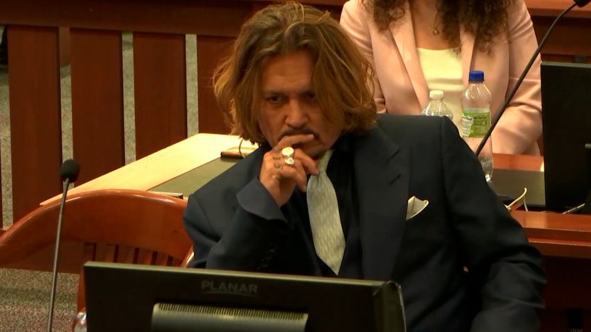 johnny depp courtroom still
