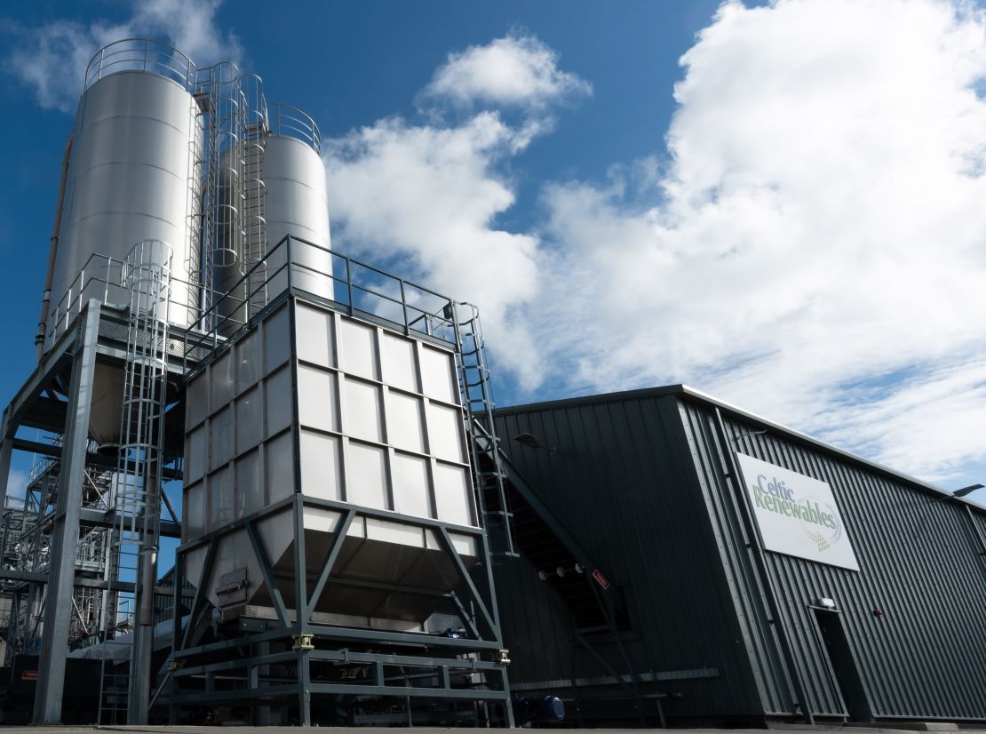 In 2021, Celtic Renewables built Scotland's first biorefinery in Grangemouth.