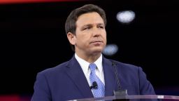 Ron DeSantis, governor of Florida, speaks during the Conservative Political Action Conference. 
