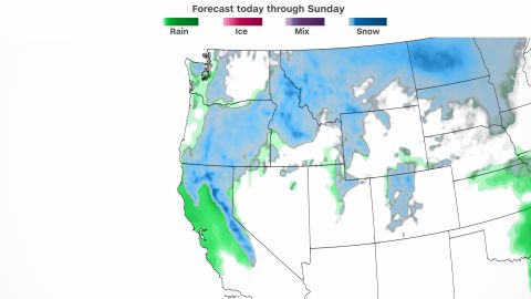 weather easter weekend snow and rain west coast 041422