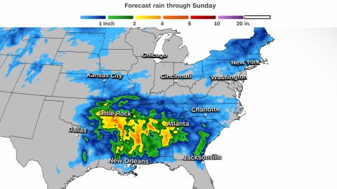 weather rain accum southeast northeast 041422