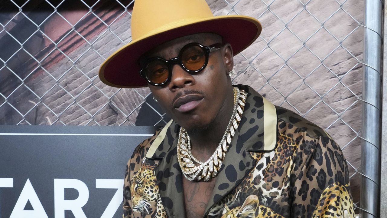 Rapper DaBaby was at a North Carolina home where a man was shot Wednesday, police said.