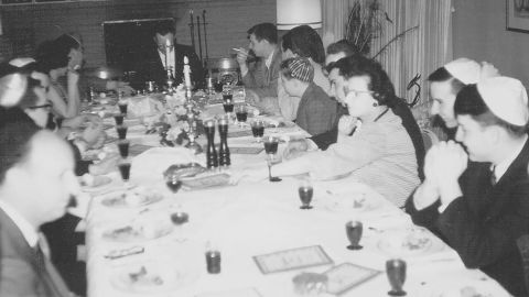 A photograph from Komerofsky family Haggadah.