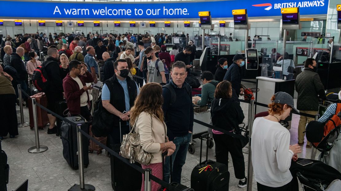 British Airways' hub at Heathrow Terminal 5 has been particularly hit.