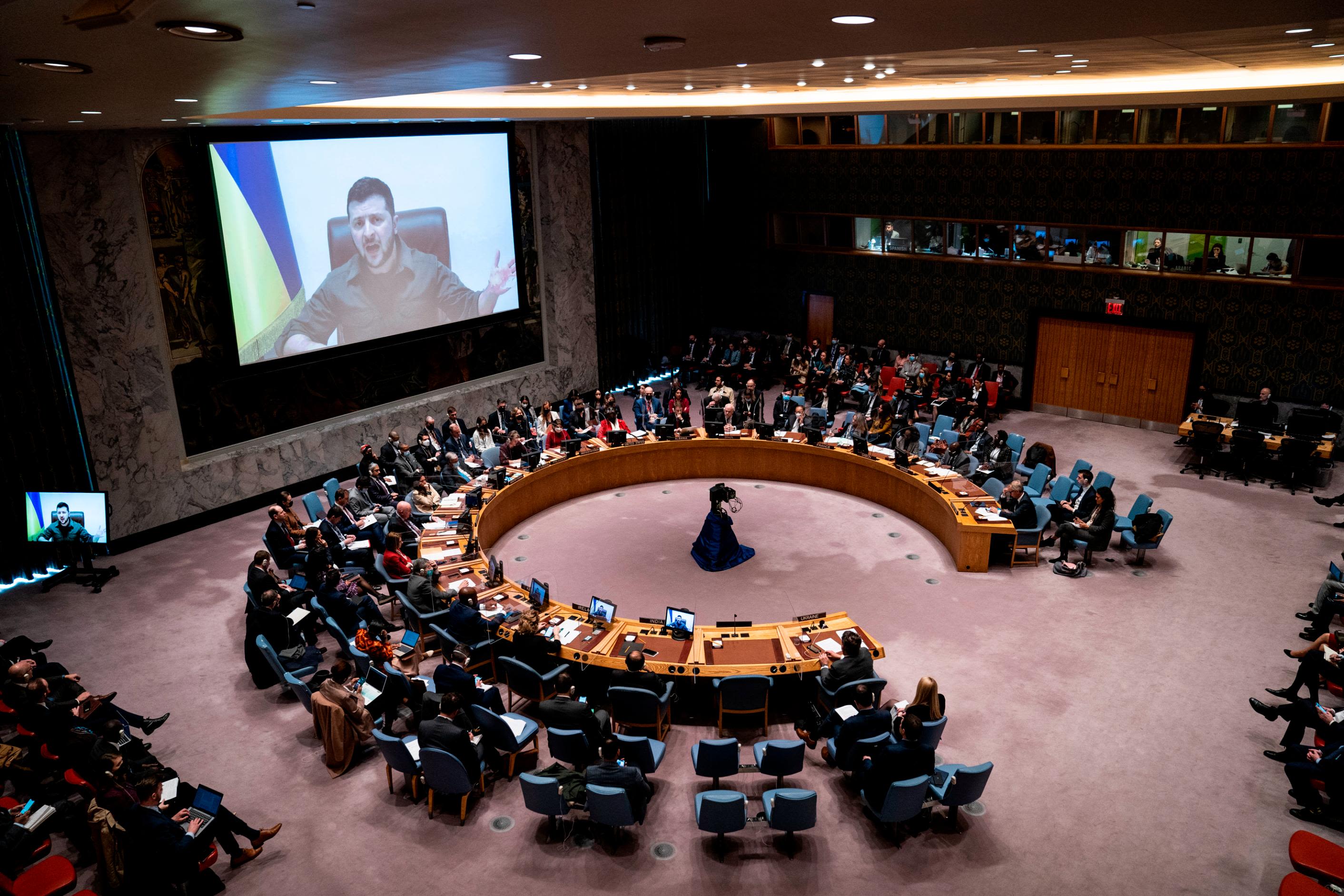 Take it seriously': UN Security Council meets for first time about