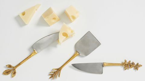 Herbiflora Cheese Knives, 3-Pack