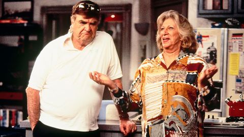 Liz Sheridan, known for her role as Jerry Seinfeld's TV mother on the sitcom "Seinfeld" (pictured here), has died, according to her representative. She was 93.