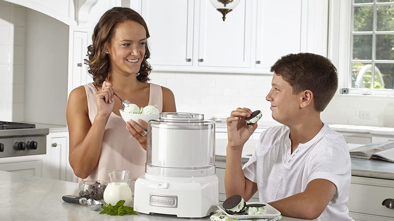 Cuisinart ICE-45 Ice Cream Maker, Soft Serve Mix-it-In - Macy's