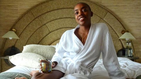 newmom parachute cloud cotton robe
