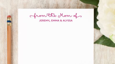 CurioPress Personalized Notepad