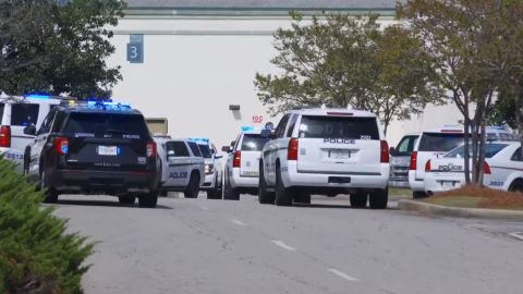 Several police agencies are seen outside the Columbiana Centre Mall in Columbia SC.
