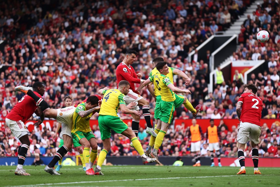 Ronaldo's hat-trick was his second in three league games.