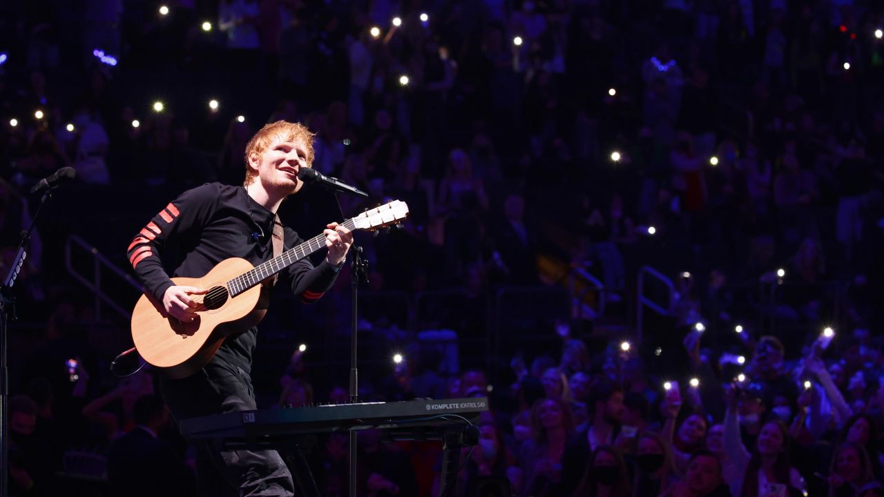 Ed Sheeran in 2021.